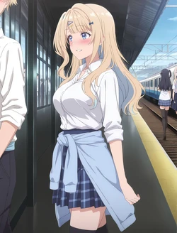 [PafuPafu/H Jam] 白河月愛 Runa Shirakawa [AI Generated]