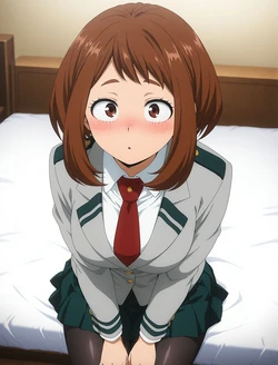 [PafuPafu/H Jam] 麗日お茶子 Ochaco Uraraka 109P (Patreon) [AI Generated]