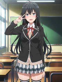 [PafuPafu/H Jam] 雪ノ下雪乃 Yukinoshita Yukino (Patreon) [AI Generated]