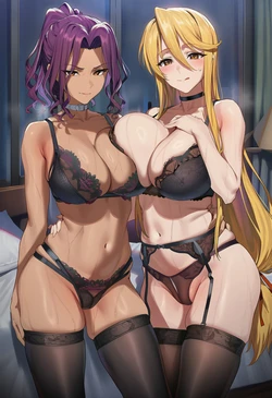 ChocoPizza - Minami Rika + Marikawa Shizuka (246) [AI Generated]