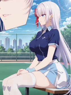 [kurohime] リーセリア(テニス) [AI Generated]