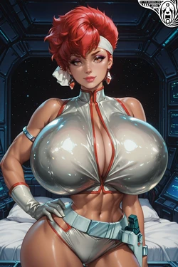 [ByTheBroken1] "Kei" from "Dirty Pair" [AI Generated]