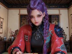 [TrashGer] Rumi KPDH MMF Threesome groupsex [AI Generated]