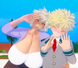 [san lilith] Bakugo's Mom's Cheating Conception Trip
