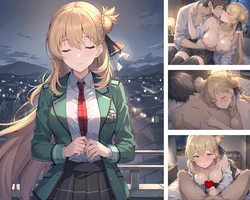 [Sheldon NTR] Agnès Claudel EP01 - The Legend of Heroes: Trails of Cold Steel IF (COMIC) [Chinese] [AI Generated]