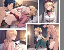 [Sheldon NTR] Agnès Claudel EP02 - The Legend of Heroes: Trails of Cold Steel IF [AI Generated]