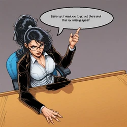 Sarah Garrett - Find the Missing Agent [AI Generated]