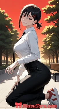 [NatsuYoru] Kobeni Higashiyama (Chainsaw Man) [AI Generated]