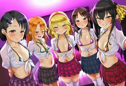 [Laura] 橘ありす・佐々木千枝・櫻井桃華・結城晴・的場梨沙【ギャル】 [AI Generated]