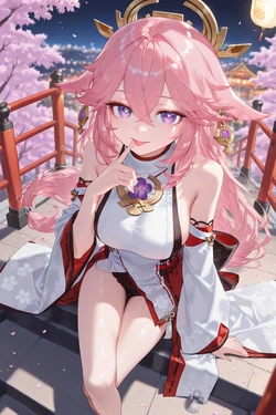 [猫薄荷⭐ねこミント] 八重神子 八重神子 [AI Generated]