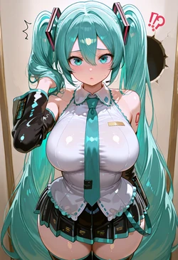 [Nankoai] Hatsune Miku - BBC -gloryhole- (Vocaloid [AI Generated]