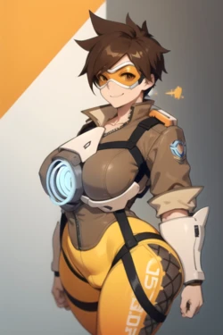 DaidoujiPV Gallery : Tracer / Overwatch [AI Generated]