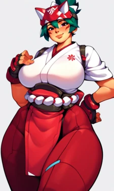 DaidoujiPV Overwatch - Kiriko ~ (75 pics~). [AI Generated]