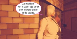 Orgie in de sauna (Dutch)