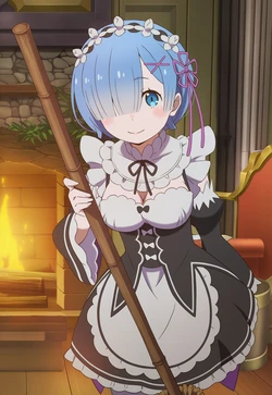 [Sephiaton] Rem(Re:ZERO) - Anime Style (42 Images) [AI Generated]