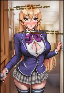 [IronAIArt] Food Wars Alice&Erina Captioned + Image Set [AI GENERATED]