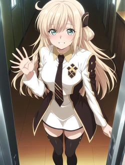 [PafuPafu/H Jam] 閃刀姫-レイ Sky Striker Ace - Raye [AI Generated]