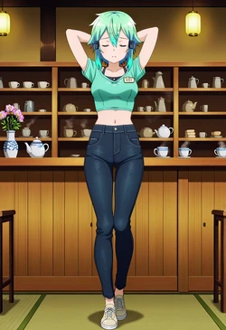 [Vanitas AI] Sinon 5 [AI Generated]