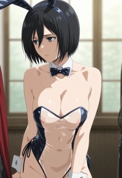 【AiWaifuDXD】三笠·阿克曼Mikasa Ackerman（Attack on Titan）[AI Generated]