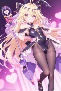 [usaocha] キュアアルカナ・シャドウ—バニーガール [AI Generated]