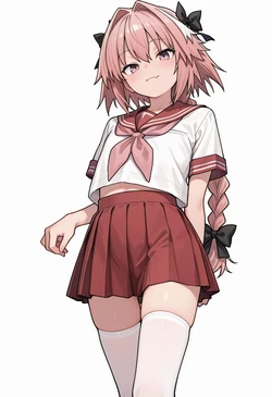 [monitama] Astolfo in sailor uniform [Booth] [AI Generated]