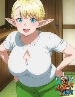 Elfuda hentai | Elf san wa Yaserarenai NSFW parody [AI Generated]