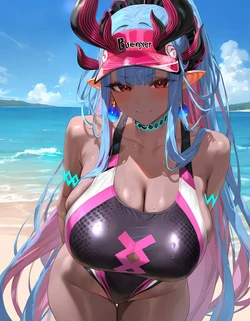 [Axiah] Ibuki Douji (Swimsuit) x BBC Request [178 p] (Patreon) [AI Generated]