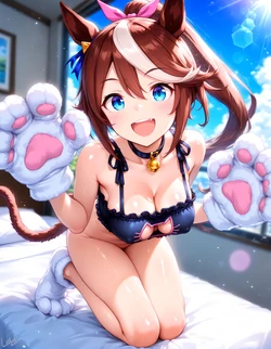 umalewd - Tokai Teio (Cat Lingerie) [AI Generated]