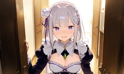 [Badpeach] Emilia Re:Zero [AI Generated] [Uncensored]
