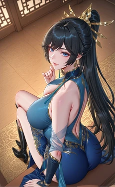 AI漫画天命大反派 [AI Generated]