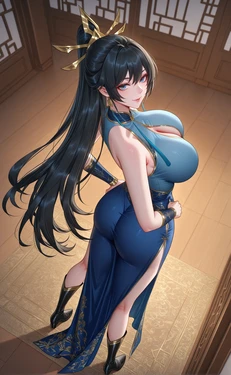 AI漫画天命大反派 [AI Generated]