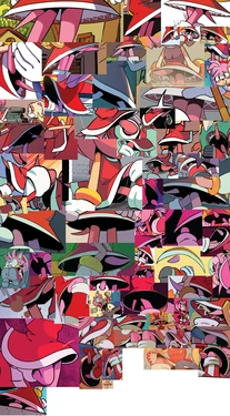 Sonic the Hedgehog IDW & Archie Amy Rose Uncensored Panels