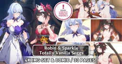 [PastaPaprika] Robin & Sparkle Totally Vanilla Seggs (Honkai Star Rail) (Textless)