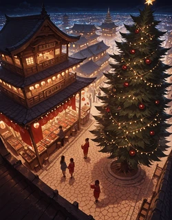 Beidou & Ningguang (Christmas) [Noctorella] [AI Generated]