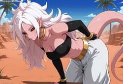 Azurline - Android 21 Majin (Dragon Ball) (Patreon) (AI Generated)