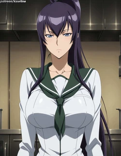 Azurline - Saeko Busujima (Highschool of the Dead) (Patreon) (AI Generated)
