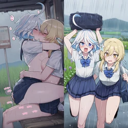 [kkoi] フリーナx蛍 ふた百合 Furina x Lumine futa (156p) [AI Generated]