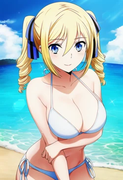 [Pixiv] ケイ/Kei (100909) - Angelina Kudou Shields in a Swimsuit [AI Generated]