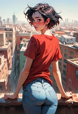 [RedCherry] A Rendezvous on the Twentieth Floor [AI Generated]