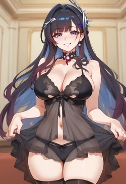 [ChocoPizza] v3o: hysilens (honkai star rail) 438 (Patreon) [AI Generated]