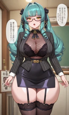 (zero000) Privaty Sharp Lesson [AI Generated]