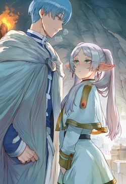 [SwirlingHawk] Himmel X Frieren [AI Generated]