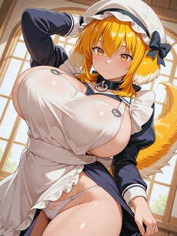 [pantyless/Kyonkanie] Roxanne - Harem In The Labyrinth Of Another World [AI Generated]