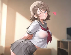 [Axiah] You Watanabe x BBC Request [209p] (Patreon) [AI Generated]