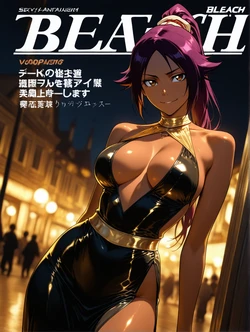 [Pirate Wind Cat] Shihouin Yoruichi Fashion Week [AI Generated]