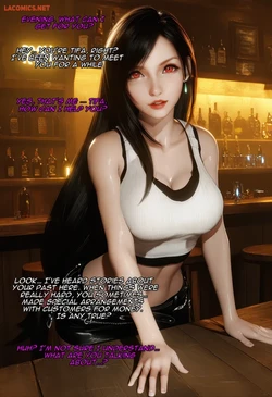 Tifa The Bartender – Chapter 1 [LewdLilith] [AI Generated]