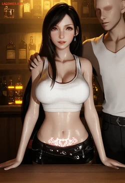 Tifa The Bartender - Chapter 2 [LewdLilith] [AI Generated]