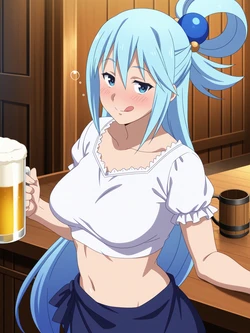 [Anipai] Aqua - Konosuba [153 pics / Full Set + Extras] [AI Generated]