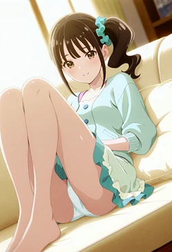 Nekoyashiki Mayu (footjob) [AI Generated]