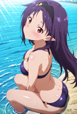 [AIusagichan] ソードアート・オンライン 紺野 木綿季 Sword Art Online Yuuki Konno [AI Generated]